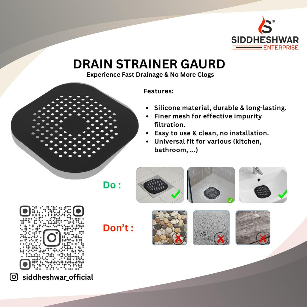 Drain Guard Suction With Cup (Pack of 2)